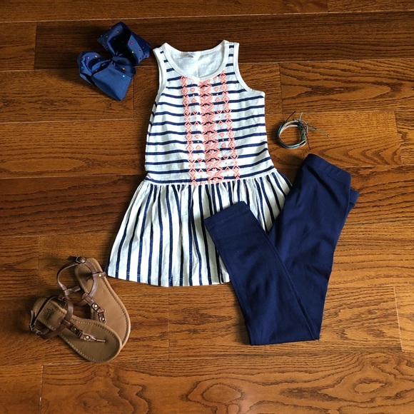 fabkids Other - ❗️5/$25❗️Girls Sleeveless Stripe Top